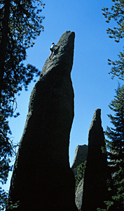 Bob Archbold climbs Hairy Pin