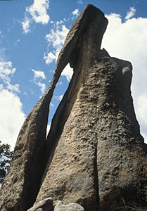 needles eye, custer state park, south dakota