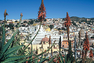 view of Guanajuato, Mexico